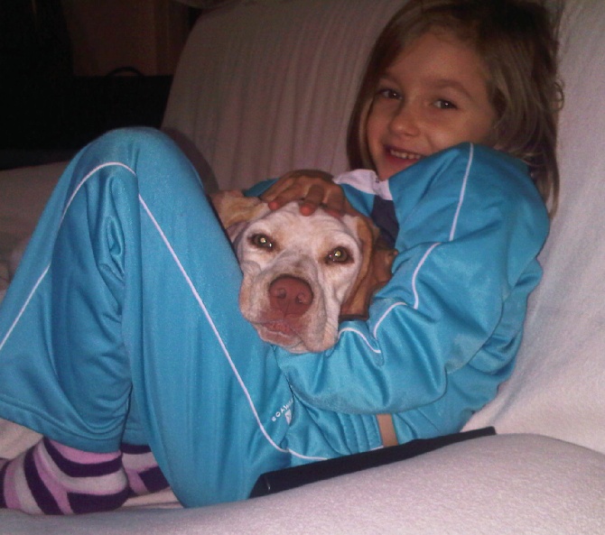 de la Croix d'Angouleme - Gea avec notre amie Emma